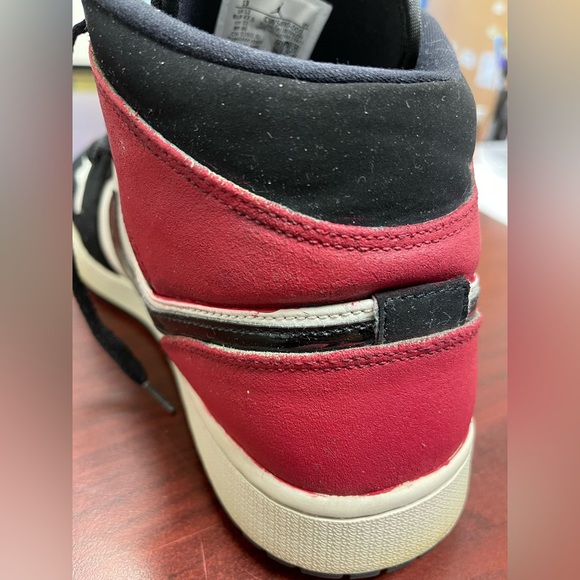 NIKE Air Jordan 1 Mid "Camo to Black Toe" Men's Size 13 USED - Picture 10 of 11